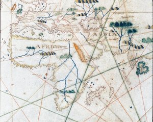 Európa és Észak-Afrika partjai (portulán