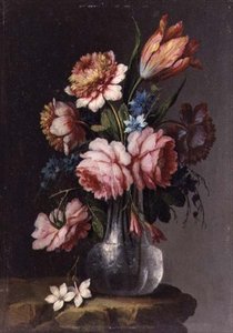Rózsa, tulipán és bazsarózsa alkotó: Giacomo Nani