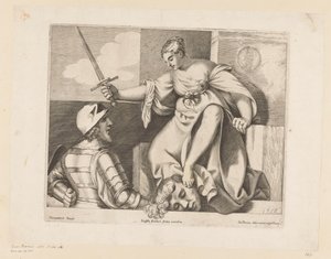 Judit Holofernész fejével Igazságszolgáltatás (Justitia) alkotó: Giacomo Piccini