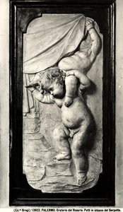 Két putti (gipsz)