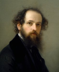 Giacomo Trecourt (1812-1882) önarcképe, olaj, vászon