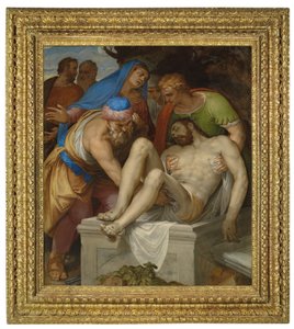 The Tombment (olaj, vászon) alkotó: Giambattista Farinati