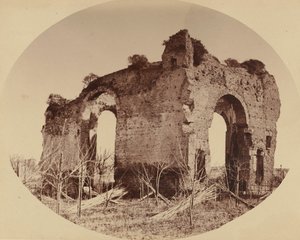 Herkules temploma, 1850-es évek. alkotó: Giambattista Altadonna