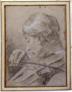 A hegedűs. G. P. Piazzetta (1683-1754). Milánó, Brera.