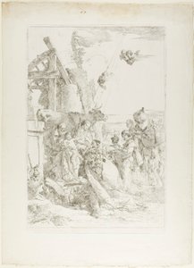 A mágusok imádása alkotó: Giambattista Tiepolo