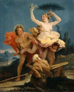 Apollo és Daphne, 1743-1745.