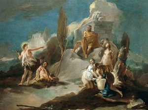 Apollo és Marsyas,