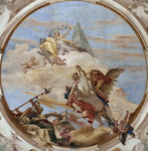 Bellerophon a Pegasuson, 1746 körül.