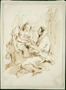 A Szent Család, Szent József könyvvel alkotó: Giambattista Tiepolo