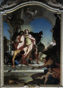 Szent György elfoglalása (festmény) alkotó: Giambettino Cignaroli