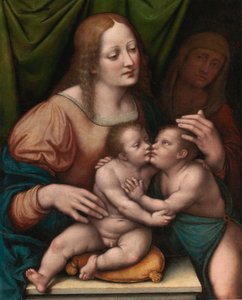 Madonna és gyermeke a fiatal Keresztelő Szent Jánossal és Szent Erzsébettel