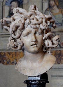 Medúza feje, 1630 alkotó: Gian Lorenzo Bernini