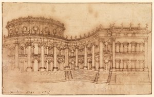 Louvre, keleti homlokzat alkotó: Gian Lorenzo Bernini