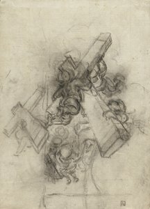Putti keresztet vivő, 1672-75 alkotó: Gian Lorenzo Bernini