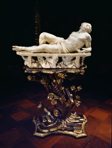 Szent Lőrinc vértanúsága, 1613 (márvány)