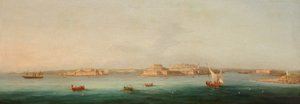 Grand Harbour, Málta, 1869