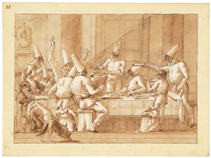 Punchinellos lakoma alkotó: Giandomenico (1727 1804) Tiepolo