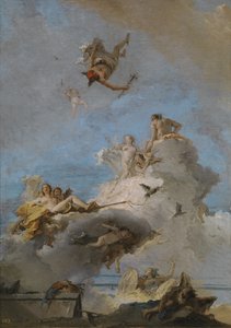 Vénusz diadala Az Olimposz, 1762 és 1765 között