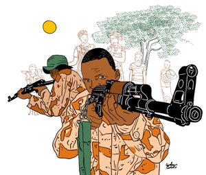 Katonai Afrika, 2022 (digitális)