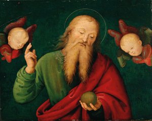 Isten az Atya angyalokkal, c. 1510.