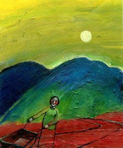 Mindenem megvolt, amire szükségem volt, 2003 (olaj, papír) alkotó: Gigi Sudbury
