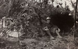 Album "Pictures of War II": Olasz katonák Val Chiusone-ban Podsenicáig, 1917/09 (f/w fotó)