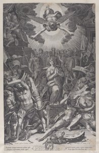 Szent Katalin vértanúhalála, Bernardino Passari után, 1588.