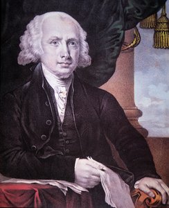 James Madison (1751-1836) Nathaniel Currier (1813-88) kiadásában (színes litó)
