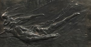 Az elhagyott, első öntés 1900 (bronz) alkotó: Gilbert Bayes