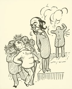 James Dewar professzor, FRS alkotó: Gilbert Keith Chesterton