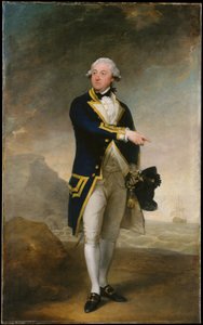John Gell kapitány alkotó: Gilbert Stuart
