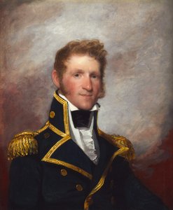 Thomas Macdonough kommodor alkotó: Gilbert Stuart