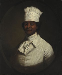 George Washington szakácsának portréja alkotó: Gilbert Stuart