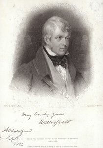 Sir Walter Scott portréja