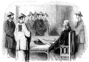 Konfuciusz és tanítványai, Kr.e. V. század, 1847