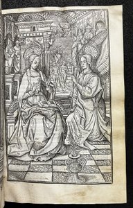 Órakönyv, római használat (Heures a lusaige de Romme) alkotó: Gilles Hardouyn