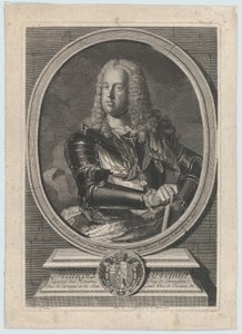 I. Ferenc portréja, kb. 1745. alkotó: Gilles Jacques Petit