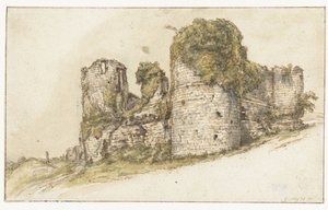 Kilátás a Château de Césarra Vauban