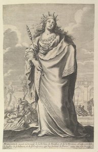 Marianne, 1647. Alkotók: Gilles Rousselet, Abraham Bosse. alkotó: Gilles Rousselet and Abraham Bosse