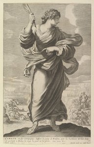 Clélie, 1647. Alkotók: Gilles Rousselet, Abraham Bosse.