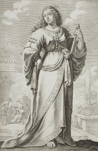 Lucretia (Claude Vignon nyomán) alkotó: Gilles Rousselet
