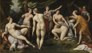 Diana felfedezi Callisto terhességét alkotó: Gillis Coignet
