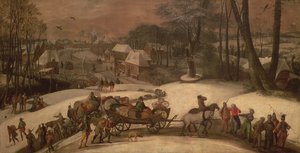 Katonai expedíció télen, 1590 körül
