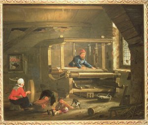 Egy takács műhelye alkotó: Gillis Rombouts