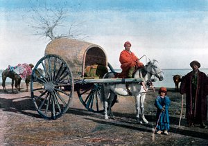 Bukhara vagon, Üzbegisztán, c1890