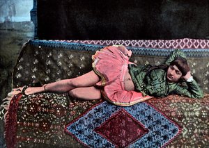 Perzsa nő háremben, 1890.