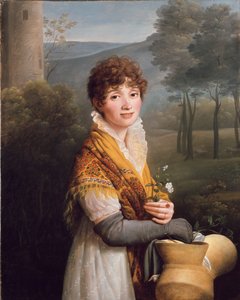 Egy fiatal nő portréja, c1807-1810