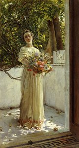 A virággyűjtő, alkotó: Gioacchino Pagliei