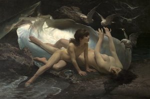 A naiádok, 1881 alkotó: Gioacchino Pagliei