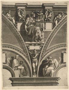 Az eritreai Szibilla alkotó: Giorgio Ghisi after Michelangelo